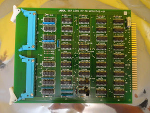 JEOL MP0021742-01 DEF LENS ITF PB Interface PCB Card EM-2010F Working