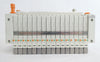 SMC VV5Q11-16-X1602V 16-Port Manifold EX420-SDN2 AMAT Working Surplus