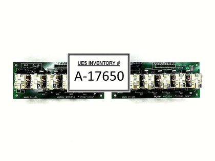 Mydax M1011A Interlock Input Board PCB "Interlock" Lot of 2 Working Surplus