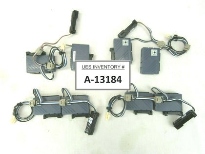 Sunx S-LINK V Sensor Set Lot of 4 SL-VT8E SL-VTP8E Panasonic SL-VEU Used Working