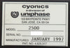 JDS Uniphase Cyonics 2213-75SLRAM072 75mW Argon Laser Set 2113-75SLYVW Working