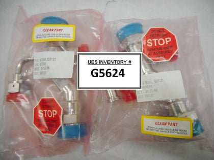 Swagelok 679309 Exhaust Line Fitting Reseller Lot of 2 New Surplus