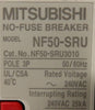 Mitsubishi NF50-SRU3010 No-Fuse Circuit Breaker NF50-SRU Lot of 4 Working