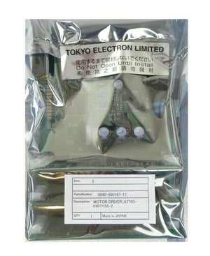 TEL Tokyo Electron 5086-423847-11 Motor Driver Assembly #30 A7793-0407Y3A-2 New
