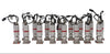 Fujikin 507081 507082 Diaphragm Valve Reseller Lot of 16 Working Surplus