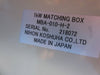 Nihon Koshuha MBA-010-H-2 1kW RF Matching Box & Filter Unit FLU-450B-03 Working