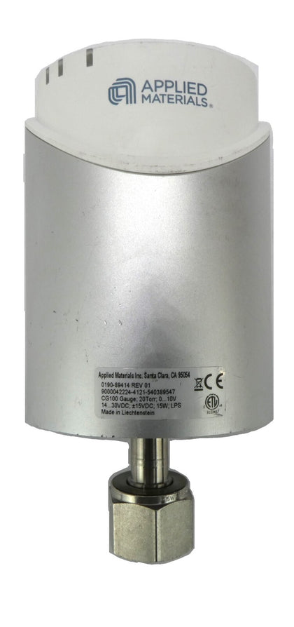 AMAT Applied Materials 0190-89414 Baratron Pressure Transducer Tested Working