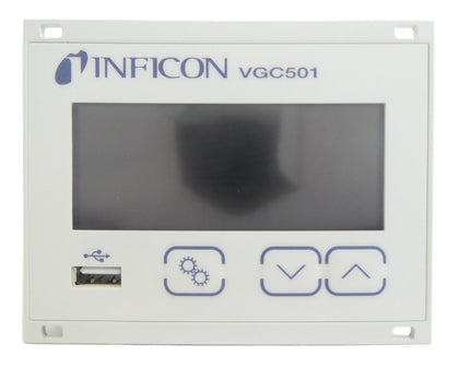 Inficon 398-481 Single Channel Vacuum Pressure Gauge Controller VGC501 Working