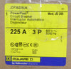 Square D JDF36225UK Circuit Breaker PowerPact JD 250 Schneider New Surplus