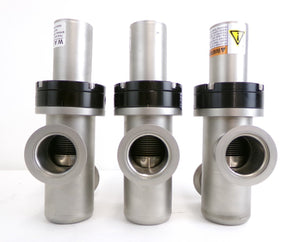Nor-Cal Products 3870-01244 Angle Valve AMAT Reseller Lot of 3 Working