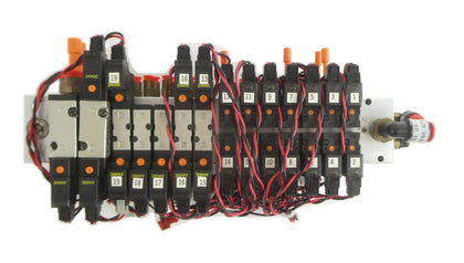 AMAT Applied Materials 0190-20124 19-Port Pneumatic Manifold Working Surplus