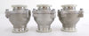 Edwards M56104054 iXH Series PTFE Check Valve with Clamp Lot of 3 New Surplus