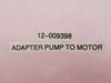 SCP Santa Clara Plastics 12-009398 Adapter Pump to Motor 8500 HF Wet Bench New