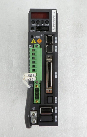 Sanyo Denki RS2A01A0AA0 Servo Drive SANMOTION Reseller Lot of 3 Working Surplus