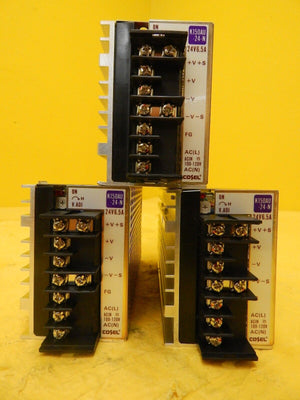 Cosel K150AU-24 24V Power Supply Reseller Lot of 3 Used Working