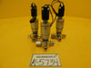 Qualiflow F HF Series 4-Way Pneumatic Valve 2x10-9atm.cm3/S?ec Lot of 3 Used