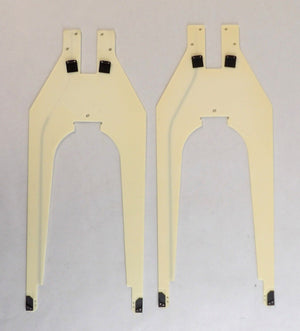 TEL Tokyo Electron 200mm 8" End Effector Fork Lot of 2 Unmarked Working