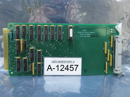 SVG Silicon Valley Group 858-8150-001 Interface PCB Card Rev. C Used Working