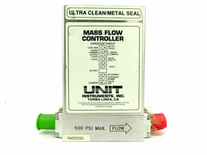UNIT Instruments UFC-8160 Mass Flow Controller MFC 200 SCCM SiH4 Working Surplus