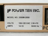 Power Ten 3300M-2050 DC Power Supply 0-30 VDC 3300 Series Surplus Tested As-Is