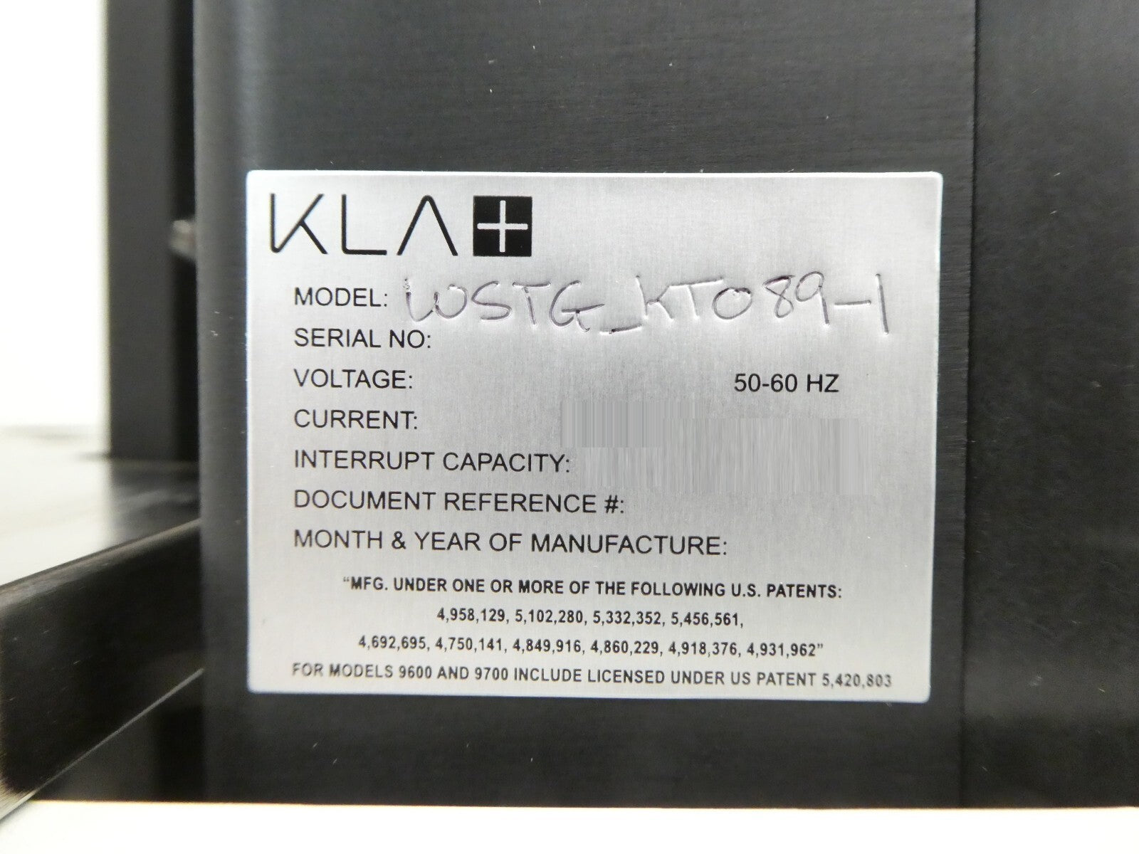 KLA-Tencor 0597627-004 300mm Wafer Inspection Stage WSTG-KT089-1 Wafer ...