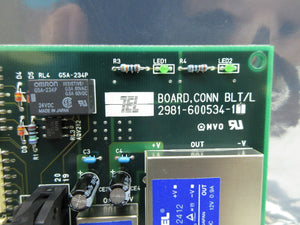 TEL Tokyo Electron 2981-600534-11 CONN BLT/L Board PCB 2908-600534-11 ACT12 Used