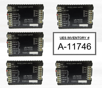 Rorze Automation RS-232C Current Adapter RC-002 Link Master Lot of 5 Working