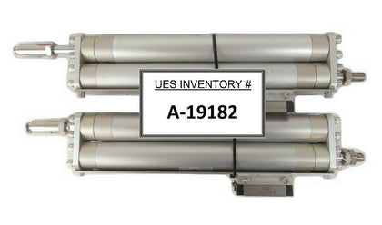 CKD SCM-00-25B175-P7 Load Port Pneumatic Rail TEL 3D80-001147-V6 Lot of 2 Spare