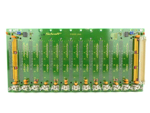 Schroff 23000-044 Expansion Board Backplane PCB VME J1 14 Slot Working Surplus