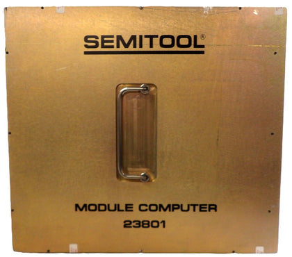 Semitool 23801-01 Module Computer Assembly W/Keys 23801 Working Surplus
