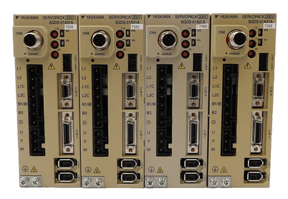 Yaskawa Electric SGDS-01A31AY566 Servo Drive SERVOPACK Lot of 4 Working
