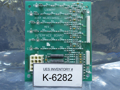 Liebert 4C13451G1 Interface Board PCB Rev. 3 ASML SVG 90S DUV Lithography Used