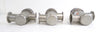 Nor-Cal Products 3870-01244 Angle Valve AMAT Reseller Lot of 3 Working