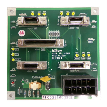 Nikon Precision 4S013-363 Interface Board PCB BLECX4 NSR-S208D System Working