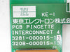 TEL Tokyo Electron 3281-000015-13 Pincette Interconnect 4 PCB P-8 Working Spare