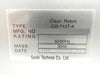 Sanki Technos CR-712T-A Wafer Transfer Clean Robot Hitachi M-712E Copper Working