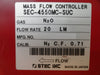 STEC SEC-4550MC-SUC Mass Flow Controller N20 20SLM Used Working