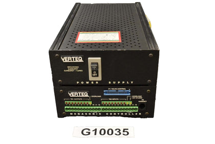 Verteq MC-001-08 Megasonic Controller & Power Supply As-Is