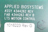 Applied Biosystems 1016223 Spectrometer PCB Card AB Sciex 4344262 MDS Working