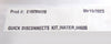Edwards E11539911 iXH610 Rough Pump Install Kit NRY6EZ000 D37360320 AMAT New