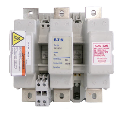 Eaton CE15TN3 Contactor Series B1 3-Pole Contactor Working Surplus