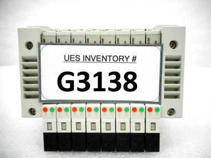 SMC VV5Q11-08-DAJ00902 8-Port Pneumatic Manifold ASM 50-125207A18 New