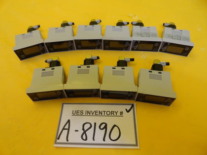 Sunx DP4-50Z Compact Digital Display Pressure Sensor DP4 Series Lot of 10 Used