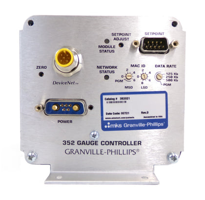 Granville-Phillips 352021 Ion Gauge Controller Series 352 MKS Working