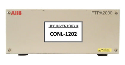 ABB FTPA2000-260 FT-NIR Fiber Optic Measurement Process Analyzer Unit Untested