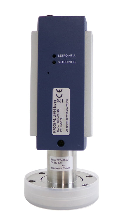 Inficon 353-579 Vacuum Gauge Valve BPG402-SD New Surplus