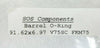 SOS Components V75SC Barrel O-Ring 791.62X6.97mm Novellus Systems Lot of 4 New