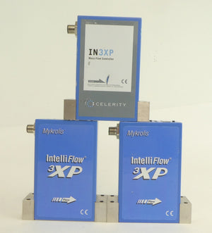 Celerity Mykrolis IN3XP Mass Flow Controller MFC AASGD40W1 AAKGD300 Lot of 7
