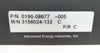 PDX 900-2V AE Advanced Energy 3156024-132 LF RF Generator Cut Power Cable Spare