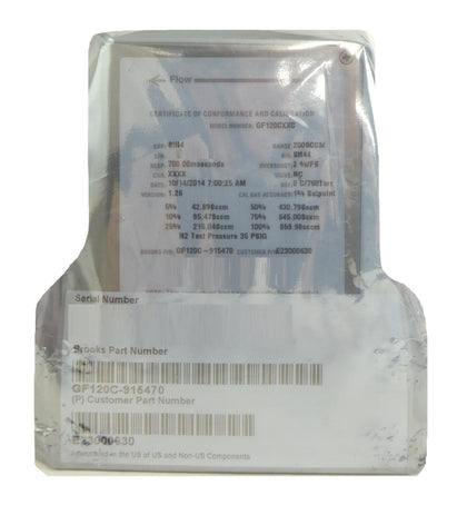 Brooks Instrument GF120C-915470 Mass Flow Controller MFC 200 SCCM SiH4 New